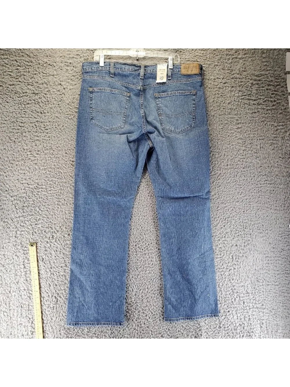 Signature By Levi Strauss Jeans Men 38x32 Blue Bootcut Stretch Denim *NWT*